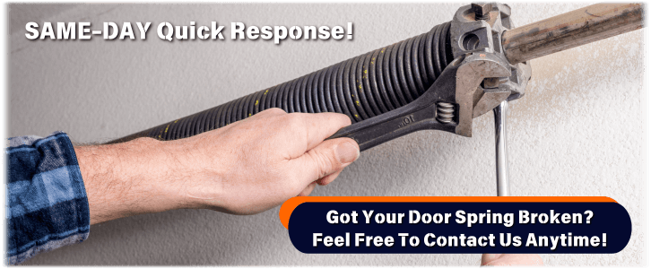 Broken Garage Door Spring Toms River NJ